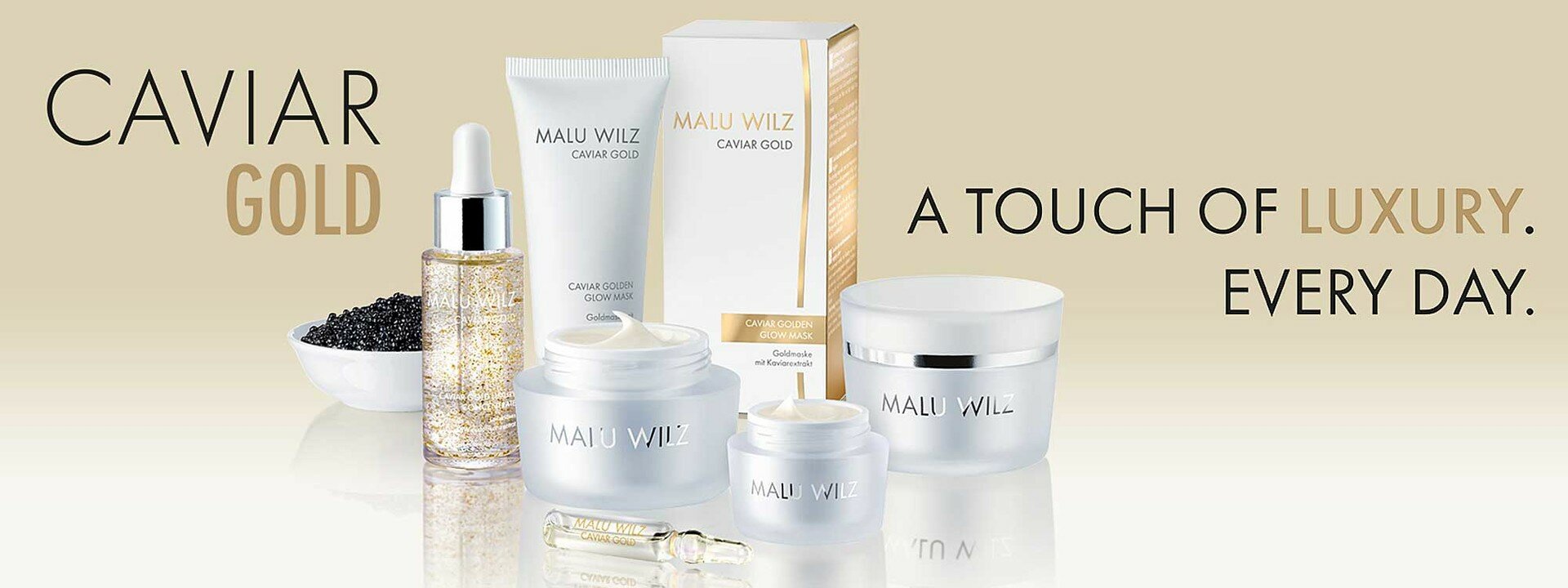 Malu Wilz Caviar Gold Luxury