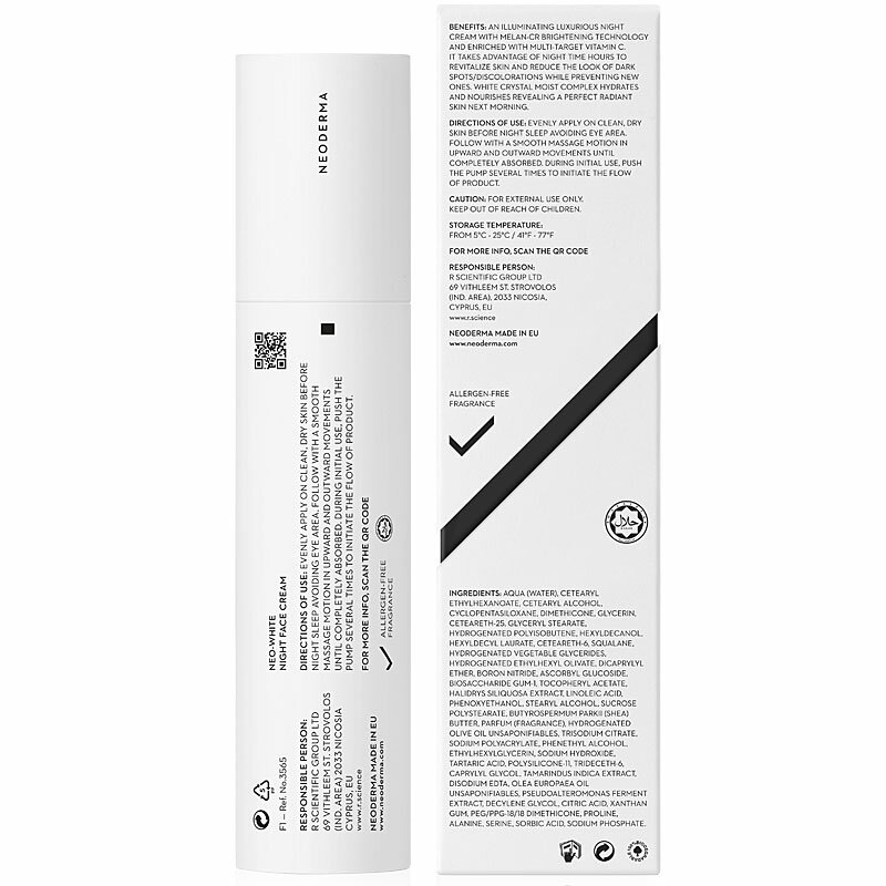  Neoderma Neo-White Face Night Cream 50ml back