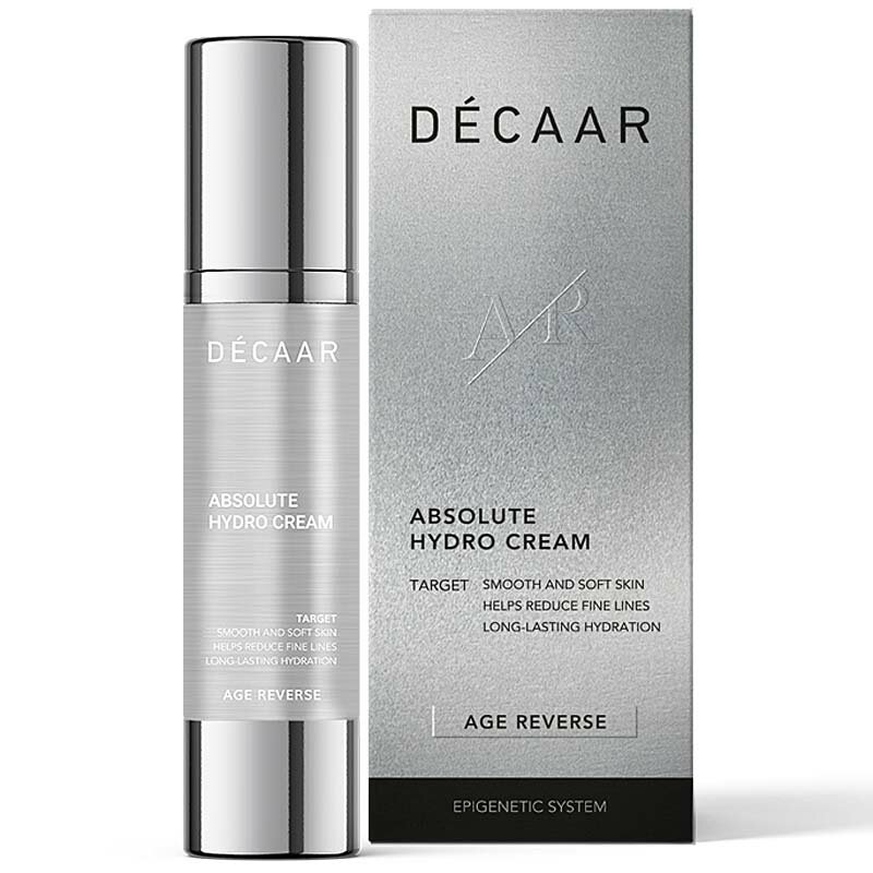 Decaar Absolute Hydro Cream 50ml verpakking met product
