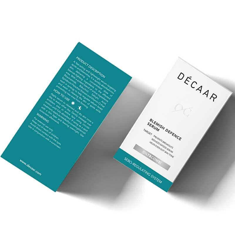Decaar - Blemish Defence Serum 30ml Verpakking