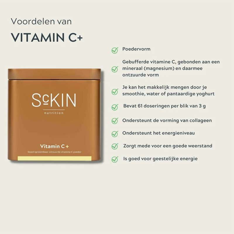 Vitamin C+ - ScKIN Nutrition voordelen