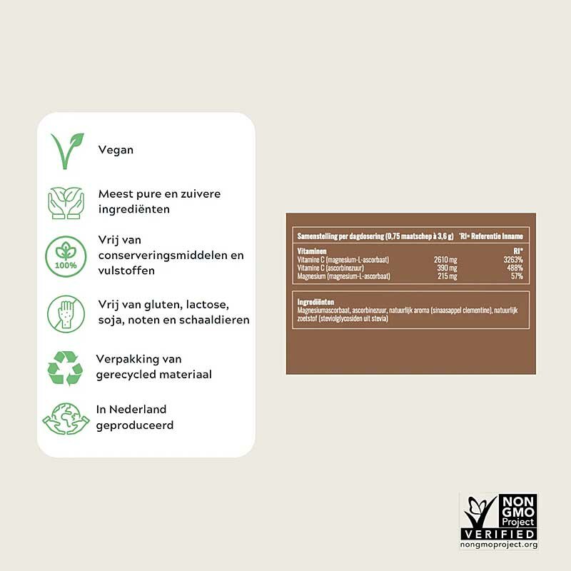 Vitamin C+ - ScKIN Nutrition inhoud