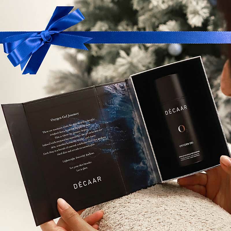Decaar - Oxygen Gel Pure Luxery Limited Edition 100ml luxe verpakking kerst