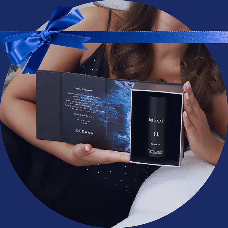 Decaar - Oxygen Gel Pure Luxery Limited Edition 100ml luxe verpakking