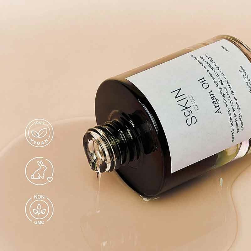 Argan Oil 50 ml open - Sckin Nutrition