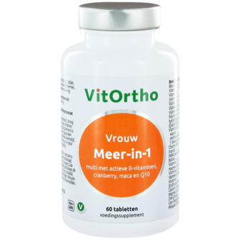 VitOrtho Meer-in-1 Vrouw 60 tabletten
