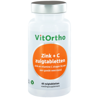 VitOrtho Zink+C zuigtabletten