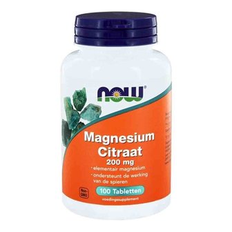 NOW Magnesium 200 mg