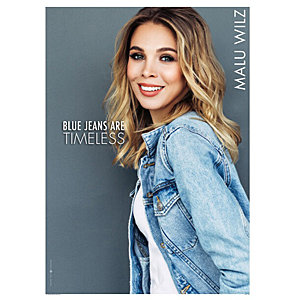 Malu Wilz Blue Jeans are Timeless model