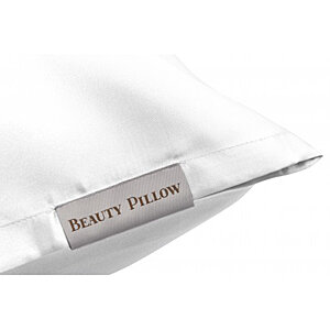 Beauty Pillow White met logo