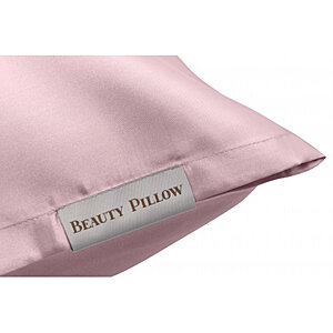 Beauty Pillow - Old Pink met Logo