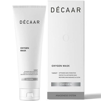 Decaar Oxygen Mask 50ml verpakking met product