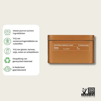Vitamine D+ - ScKIN Nutrition inhoud