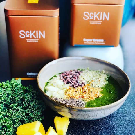 Sckin Nutrition Super Greens+ Voorbeeld