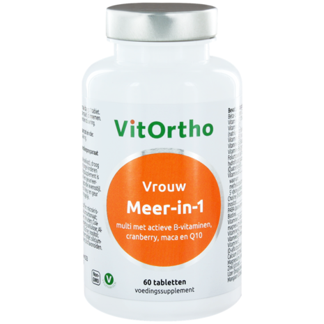 VitOrtho Meer-in-1 Vrouw 60 tabletten