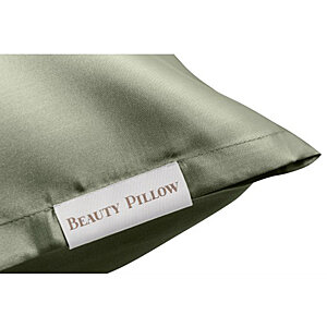 Beauty Pillow - Olive Green met Logo