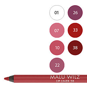 Malu Wilz Lip Liner kleurenoverzicht