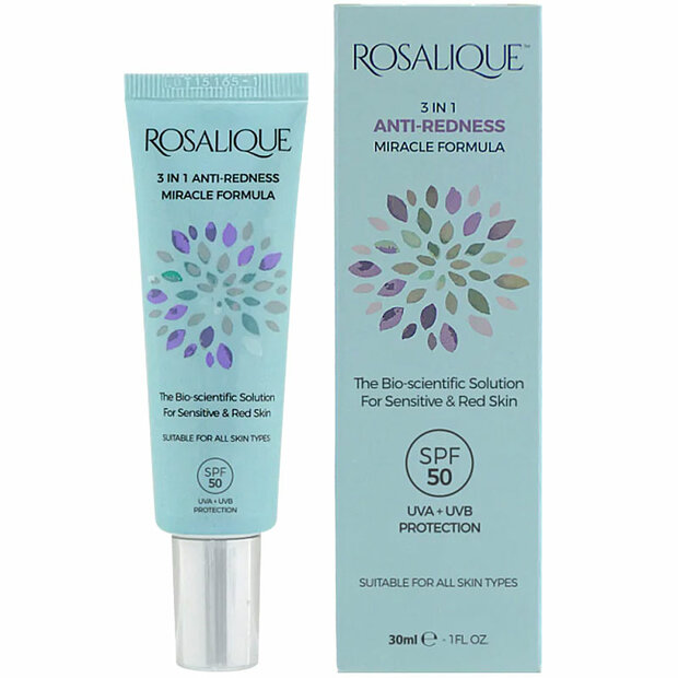 Rosalique - 3 in 1 Anti-Redness Miracle Formula SPF50